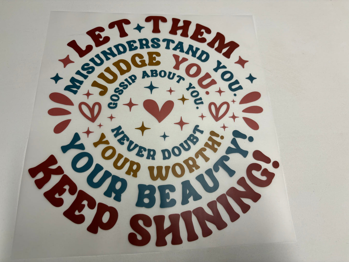 Let Them... - DTF TRANSFER