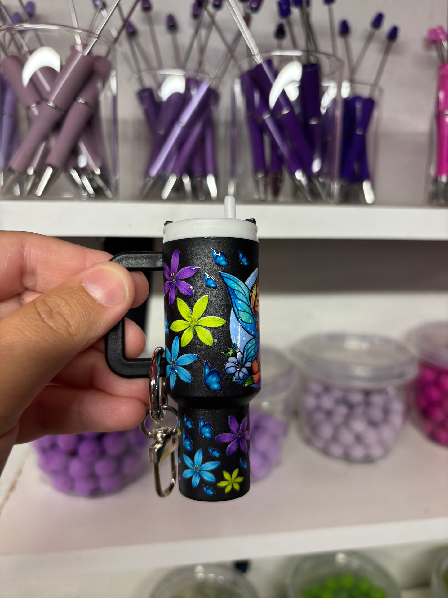 Mini Tumbler Keychain Designs
