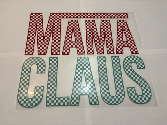 Mama Claus  - Clear Film Transfer