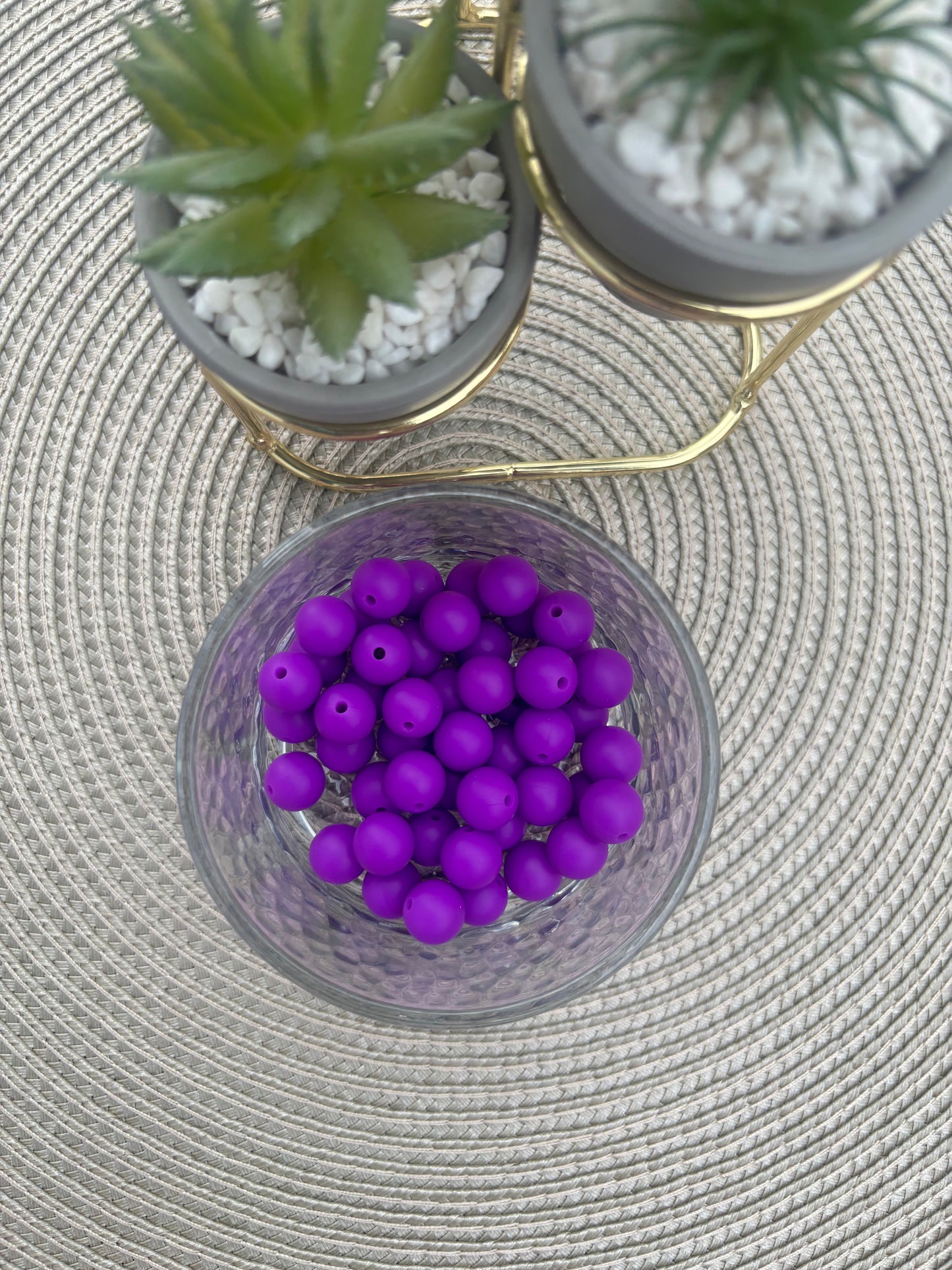 12mm Silicone Beads