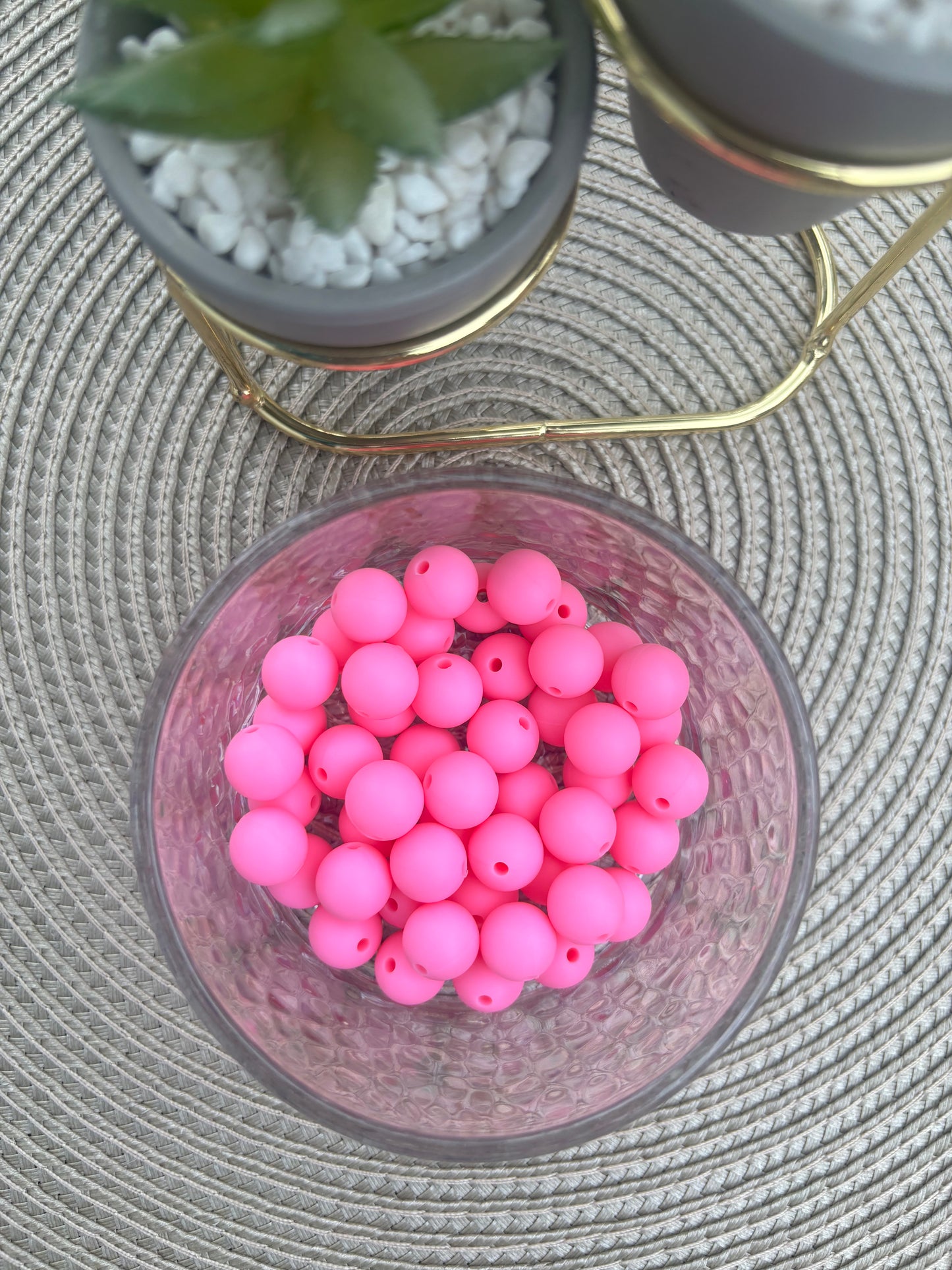 12mm Silicone Beads