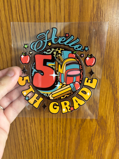 UV DTF DECAL