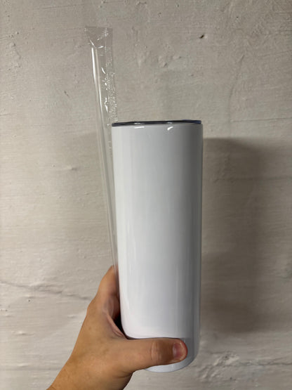 20oz Tumbler with Lid & Straw