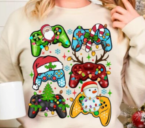 Christmas Gaming Controller - Transfer