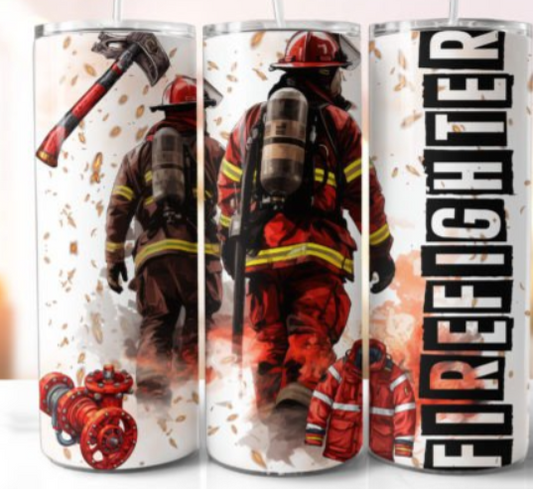 Firefighter Tumbler Design