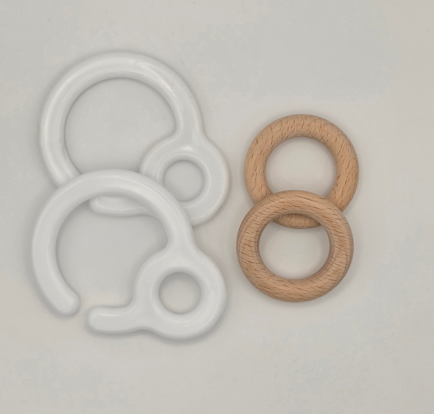 Stroller Attachment & Wooden Ring Bundle