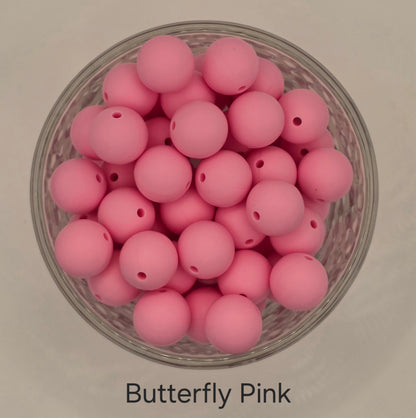 15mm Silicone Beads