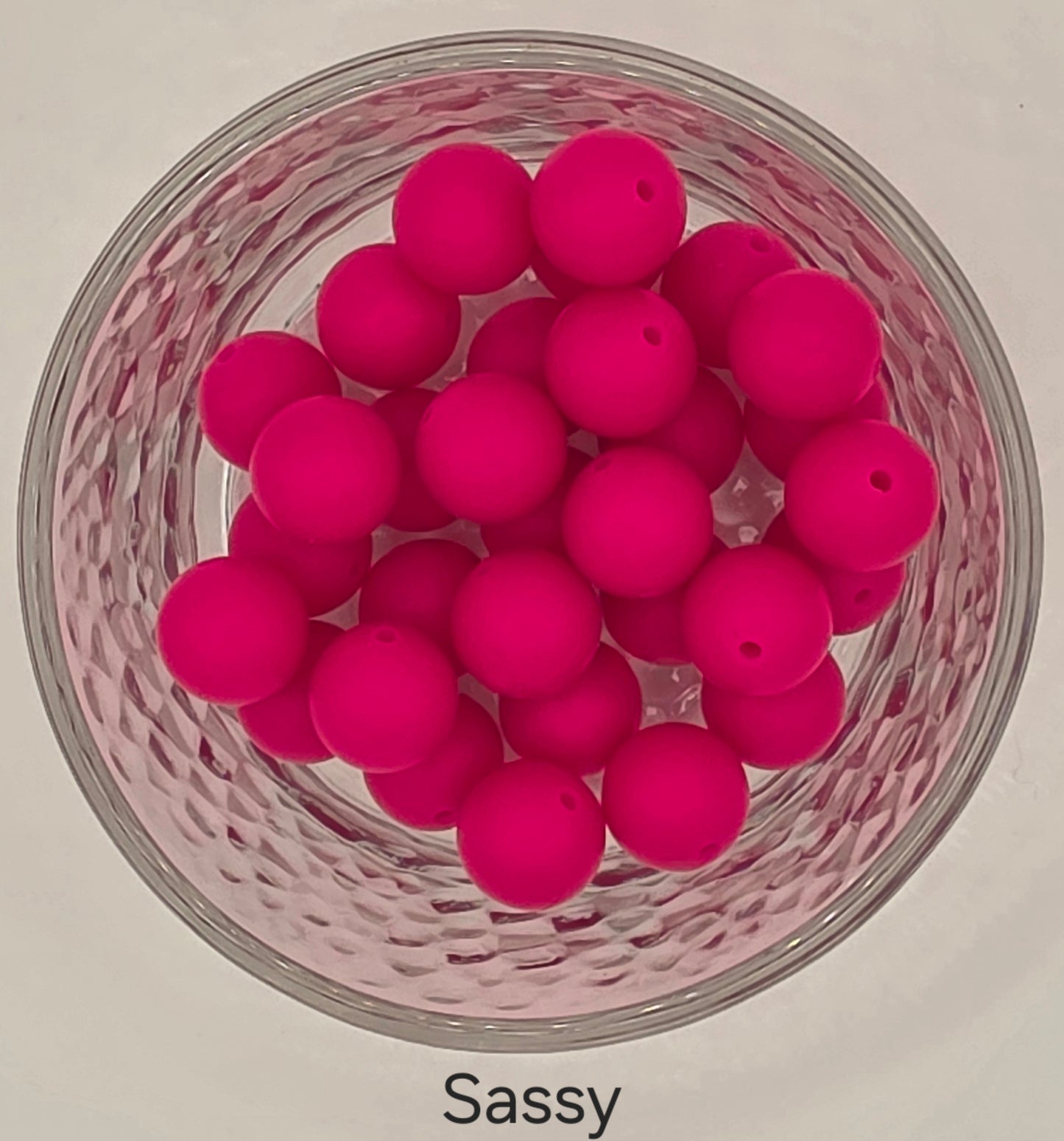 15mm Silicone Beads