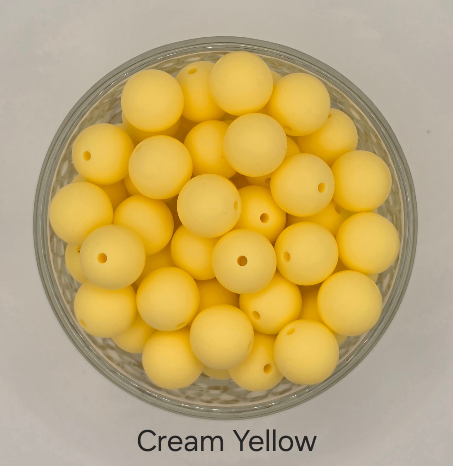 15mm Silicone Beads