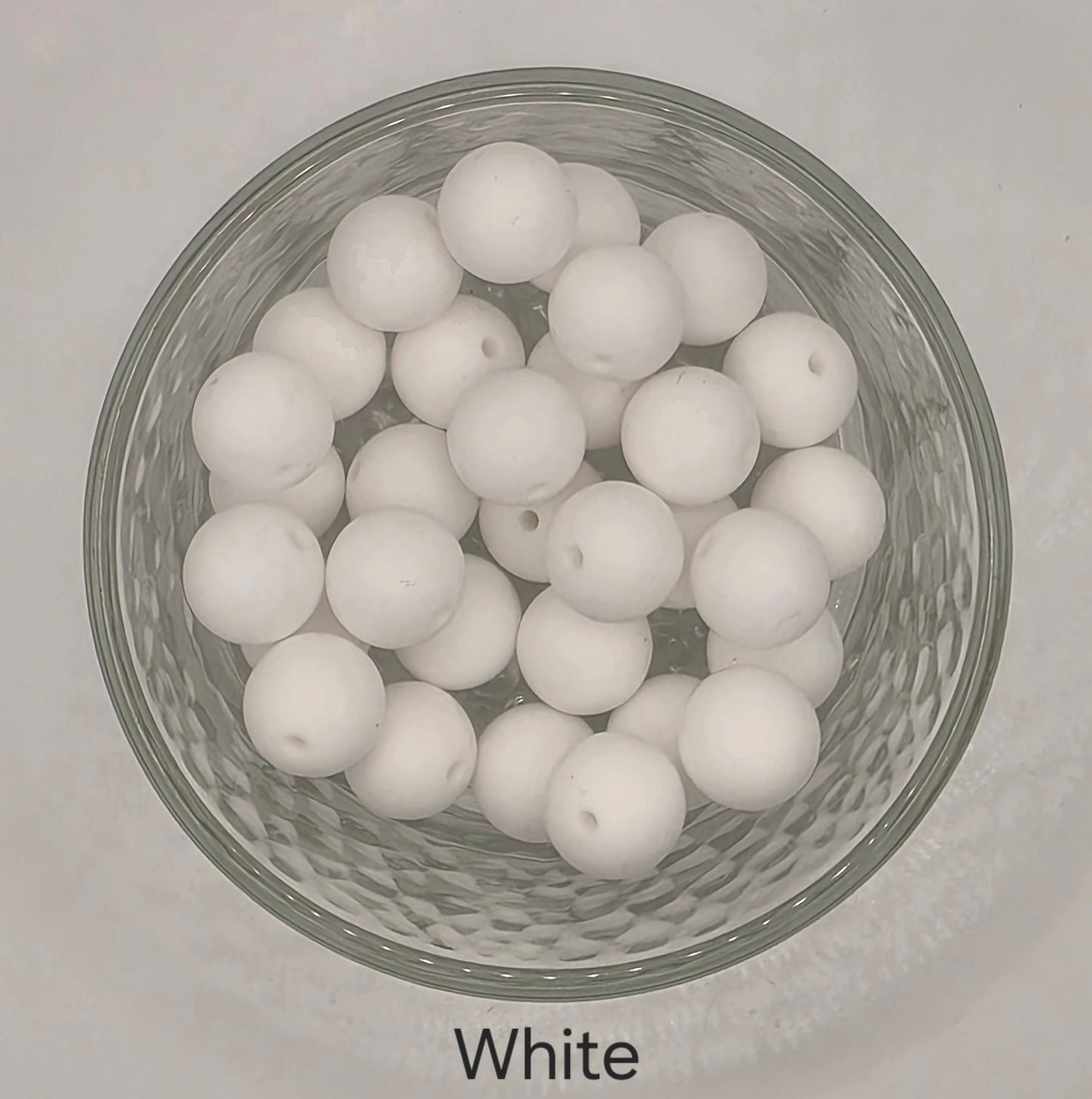15mm Silicone Beads