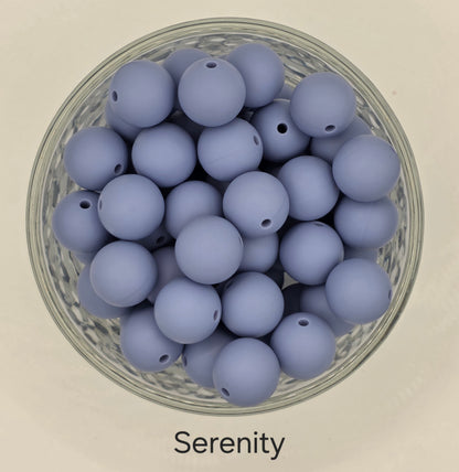 15mm Silicone Beads