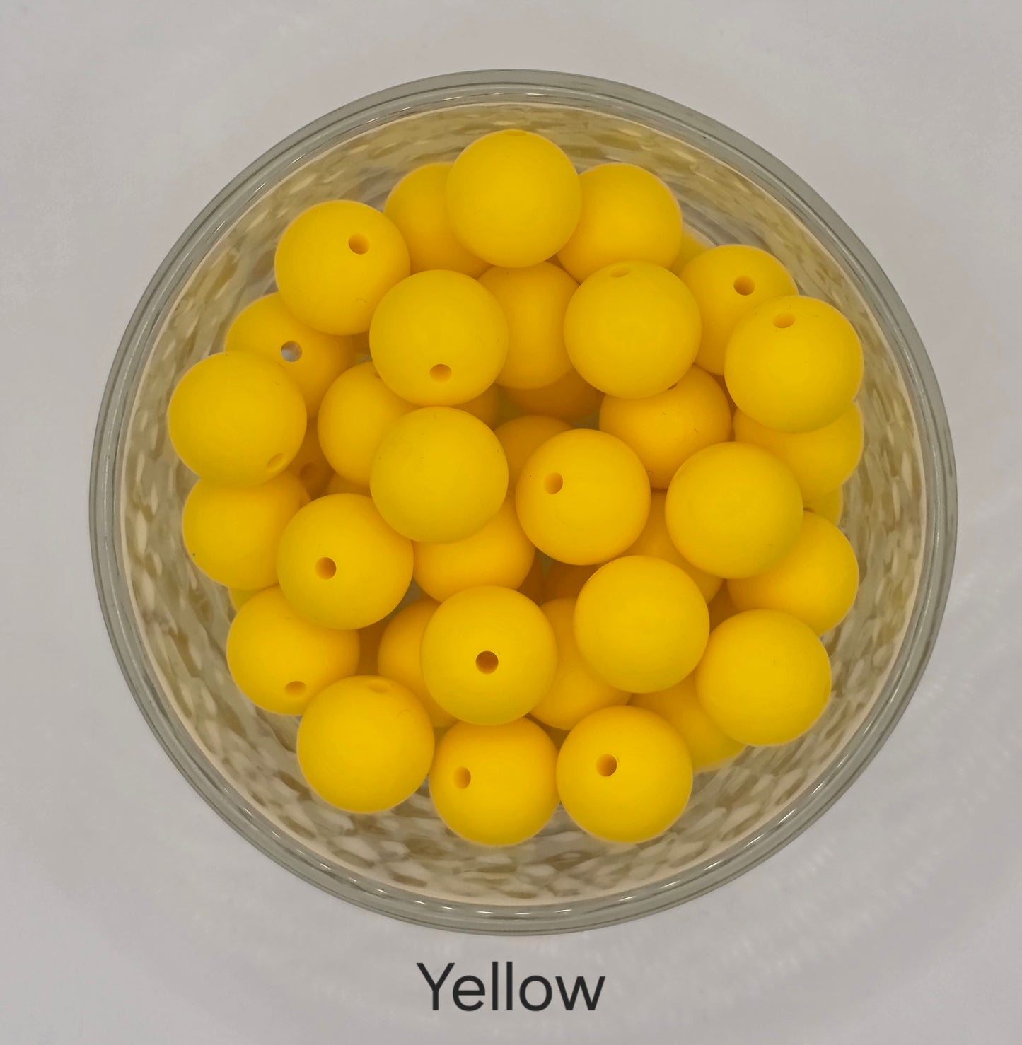 15mm Silicone Beads
