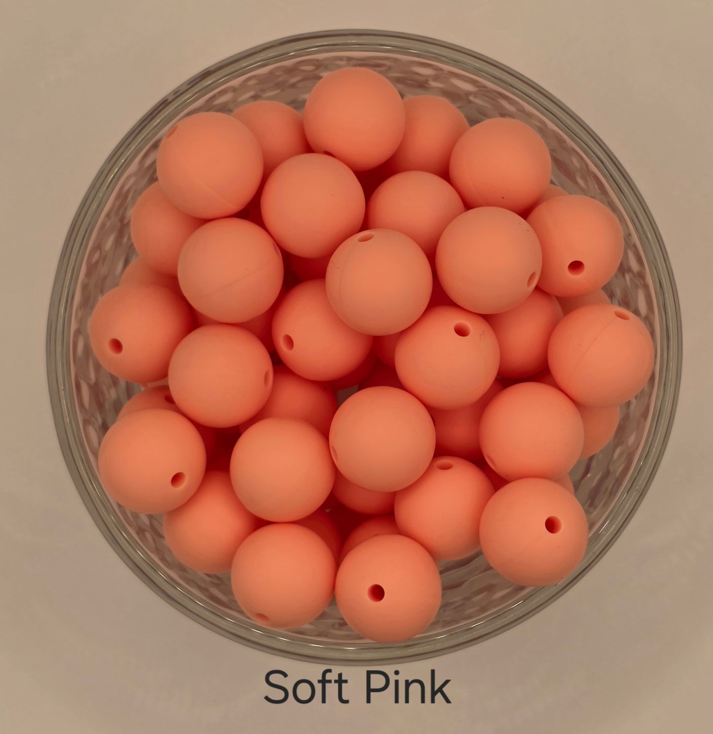 15mm Silicone Beads